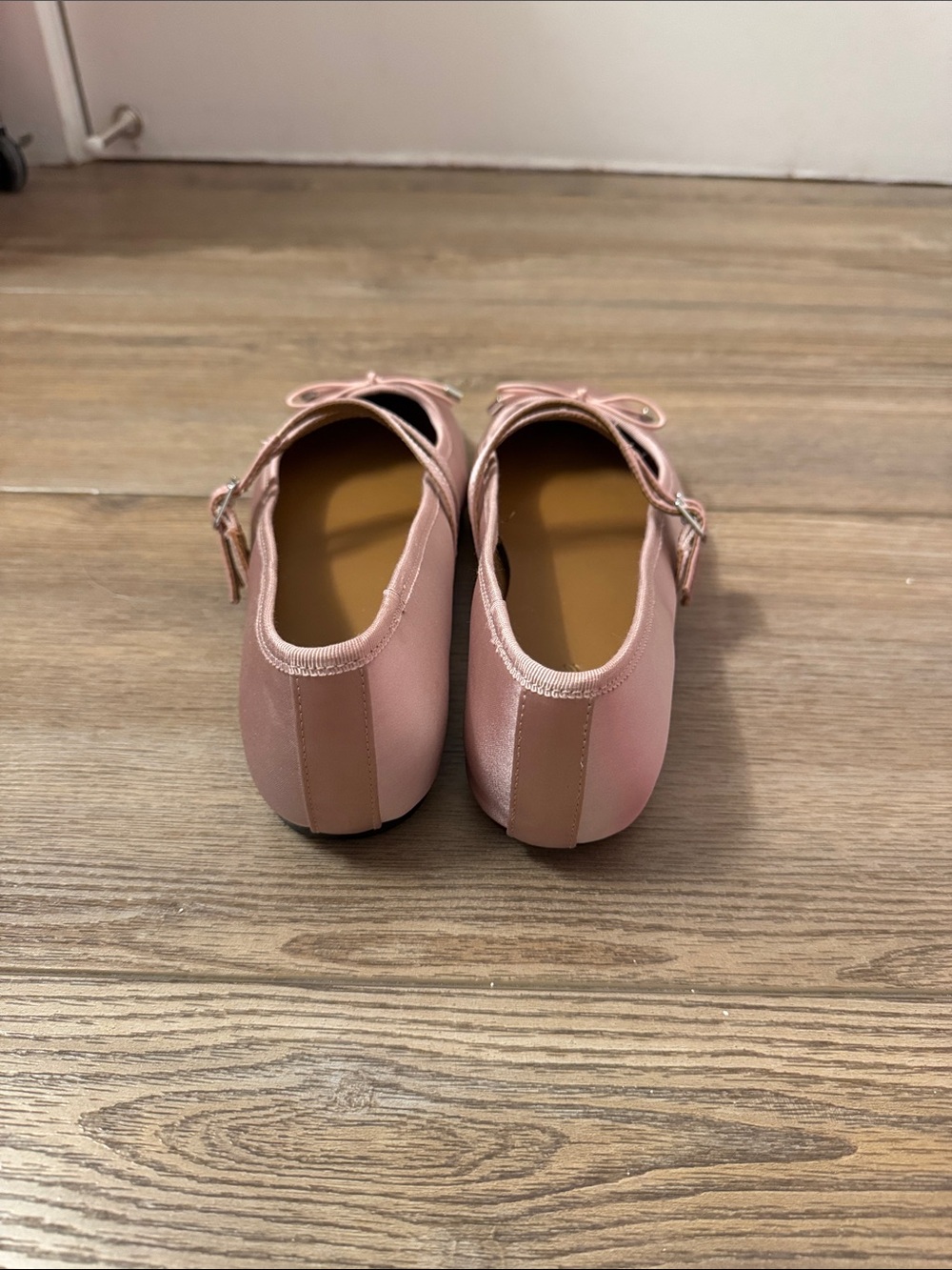 Madewell Women’s Pink Ballet Flats with Double Straps - Picture 4 of 6